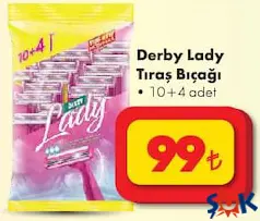 DERBY LADY TIRAŞ BIÇAĞI 14'LÜ DERBY LADY TIRAŞ BIÇAĞI 14'LÜ